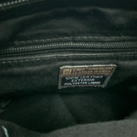 Great American Leather Works Black Crossbody Bag - Picture 4 of 10